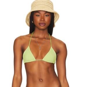 Superdown Roxy Bikini Top in Green